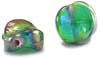 Asorted  Bead with Special Rainbow Polish - click here for large view